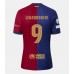 Barcelona Robert Lewandowski #9 Domácí Dres 2024-25 Krátkým Rukávem